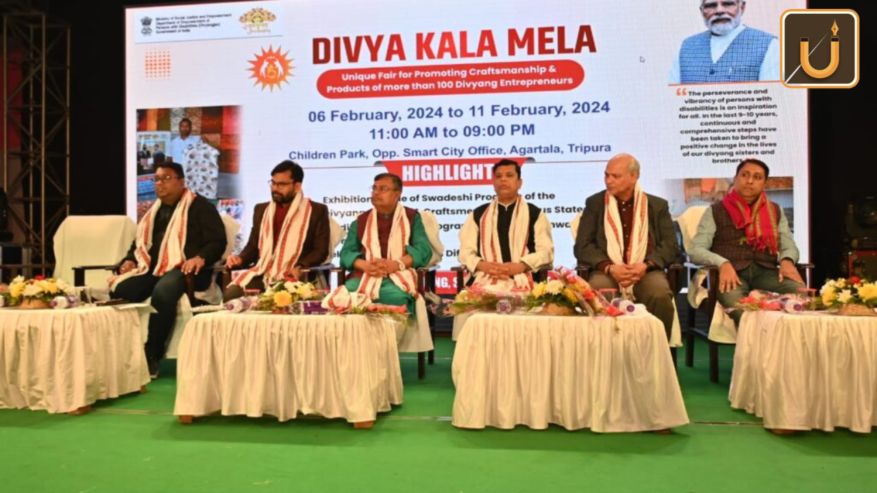 Usthadian Academy / Divya Kala Mela 2024 Inaugurated In Agartala, Tripura